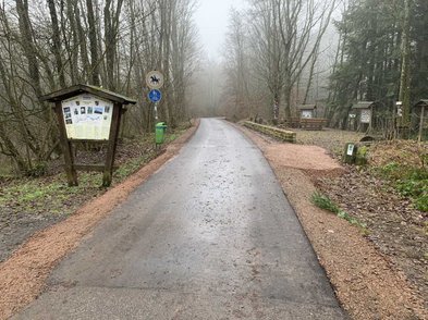 Asphaltierung Freisen Januar 2022