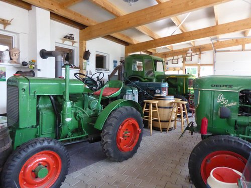 Traktor in der Treckerstube Wolfersweiler