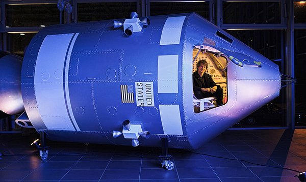 Apollo 13-Raumkapsel Weltraum -Atelier in Mosberg-Richweiler
