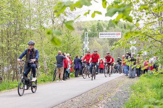Eröffnungsveranstaltung Bahnradweg