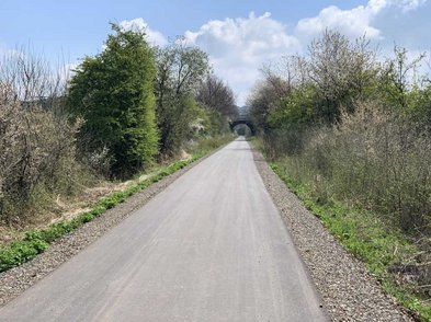 Baufortschritt BA Freisen bei Alsweiler im April 2022